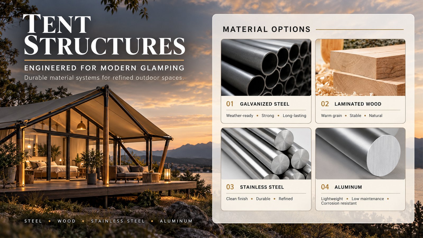 Tents for Resorts